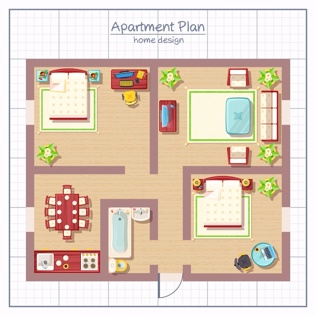 Floor Plan Vectors, Photos and PSD files Free Download