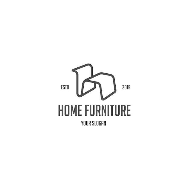 Download Free Home Furniture Logo Premium Vector Use our free logo maker to create a logo and build your brand. Put your logo on business cards, promotional products, or your website for brand visibility.