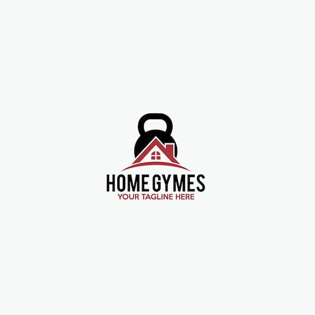 Download Home gym logo | Premium Vector
