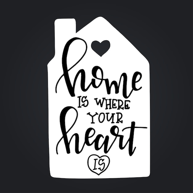 Free Free 255 Free Svg Home Is Where The Heart Is SVG PNG EPS DXF File