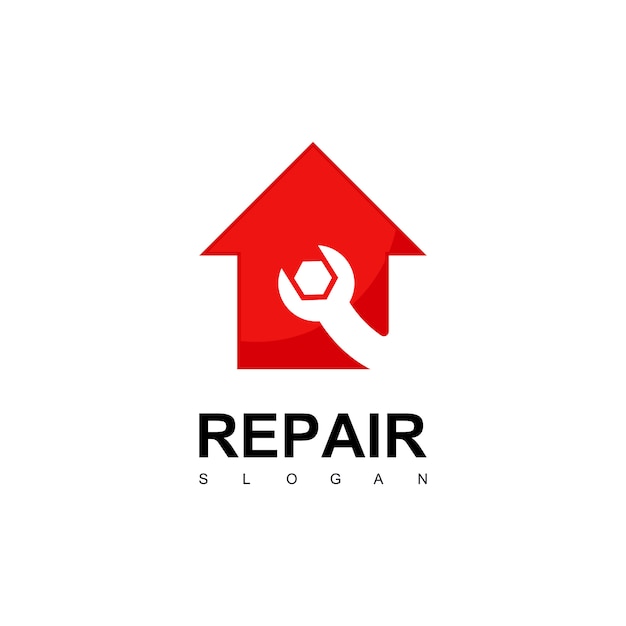 Download Premium Vector | Home repair logo