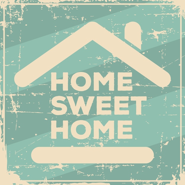 Free Free 195 Horizontal Home Sweet Home Svg SVG PNG EPS DXF File