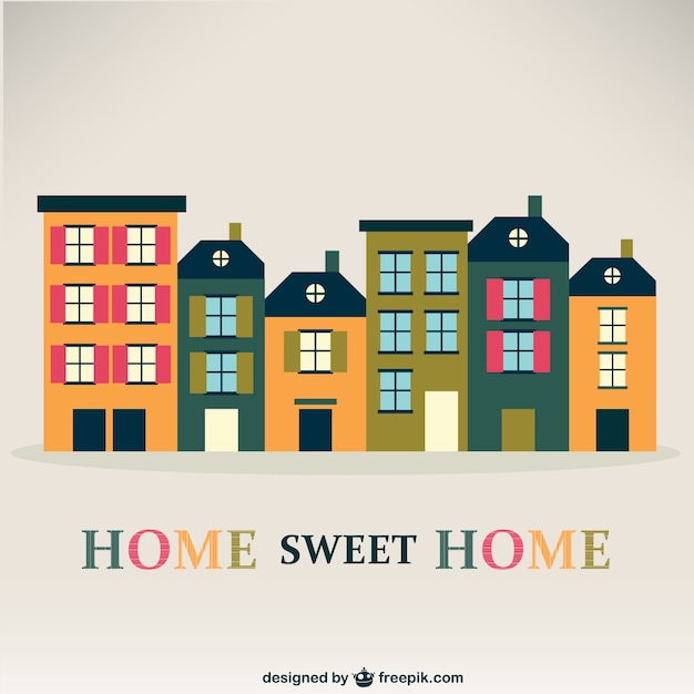 Download Free Download This Free Vector Home Sweet Home Vintage Vector Use our free logo maker to create a logo and build your brand. Put your logo on business cards, promotional products, or your website for brand visibility.