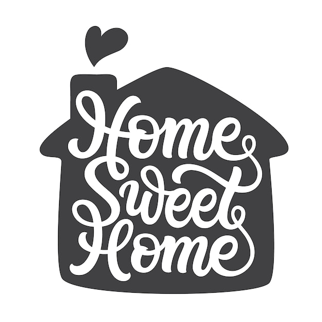 Free Free 288 Horizontal Home Sweet Home Svg SVG PNG EPS DXF File