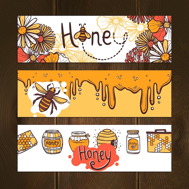 Honey Banner Set