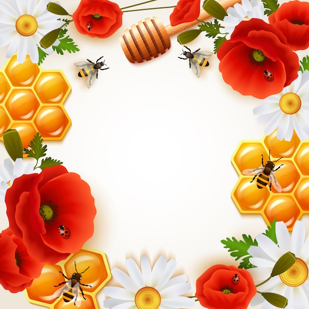 Free Vector | Honey colored background