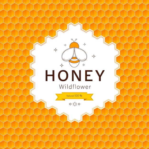 Free Honey Labels Template from image.freepik.com