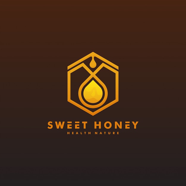 Download Free Honey Logo Design Template Illustration Premium Vector Use our free logo maker to create a logo and build your brand. Put your logo on business cards, promotional products, or your website for brand visibility.