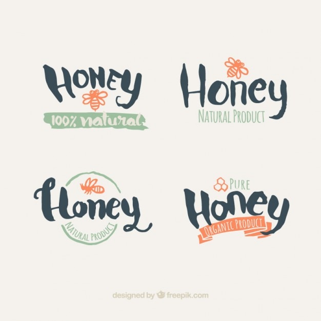Download Honey logo templates | Free Vector
