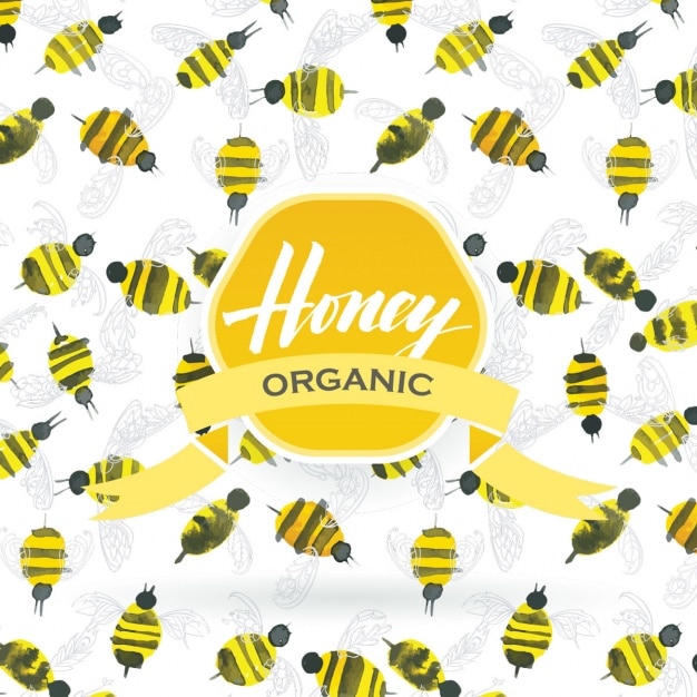 Honey pattern design
