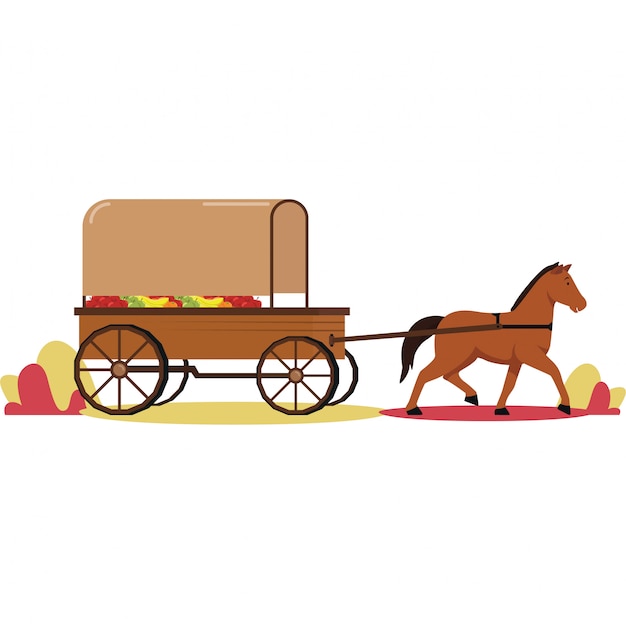 Download Free Horse Cart Is Moving While Holding Alot Harvested Crops Premium Use our free logo maker to create a logo and build your brand. Put your logo on business cards, promotional products, or your website for brand visibility.