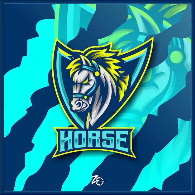 Download Free Horse Gaming Esport Logo Premium Vector Use our free logo maker to create a logo and build your brand. Put your logo on business cards, promotional products, or your website for brand visibility.
