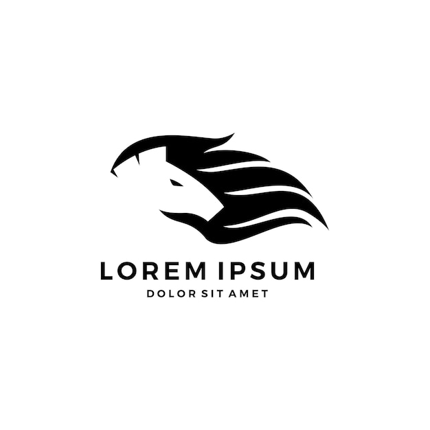Download Free Horse Hair Logo Icon Illustration Premium Vector Use our free logo maker to create a logo and build your brand. Put your logo on business cards, promotional products, or your website for brand visibility.