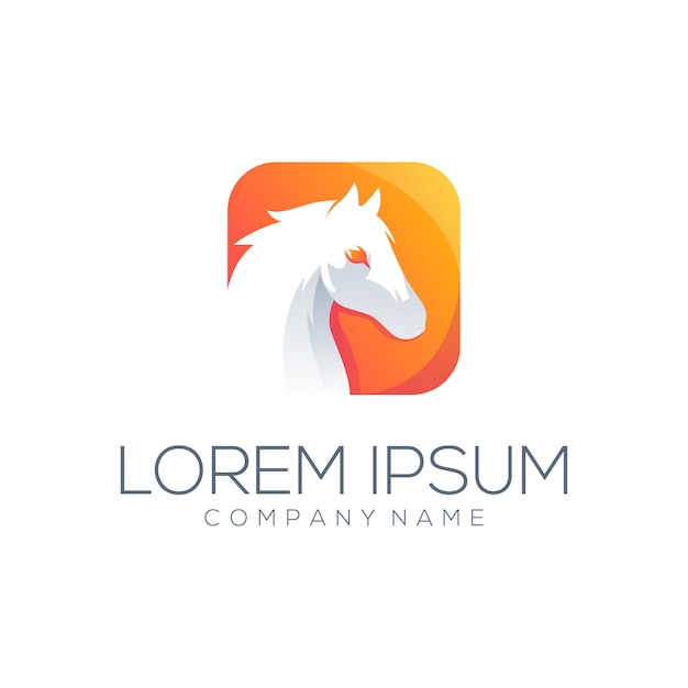 Download Free Horse Logo Abstract Color Premium Vector Use our free logo maker to create a logo and build your brand. Put your logo on business cards, promotional products, or your website for brand visibility.