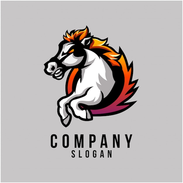 Download Free Horse Logo Design Premium Vector Use our free logo maker to create a logo and build your brand. Put your logo on business cards, promotional products, or your website for brand visibility.