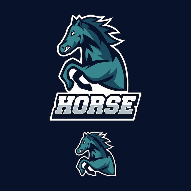 Download Free Horse Logo Mascot Esports Gaming Premium Vector Use our free logo maker to create a logo and build your brand. Put your logo on business cards, promotional products, or your website for brand visibility.