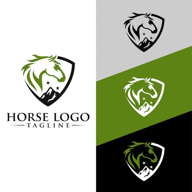 Download Free Horse Logo Template Stock Image Premium Vector Use our free logo maker to create a logo and build your brand. Put your logo on business cards, promotional products, or your website for brand visibility.