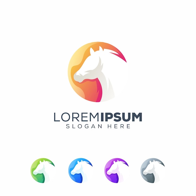 Download Free Horse Logo Premium Vector Use our free logo maker to create a logo and build your brand. Put your logo on business cards, promotional products, or your website for brand visibility.