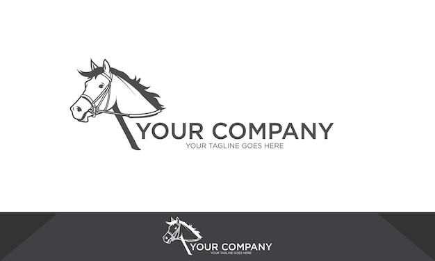 Download Horse Cart Logo Company Name PSD - Free PSD Mockup Templates