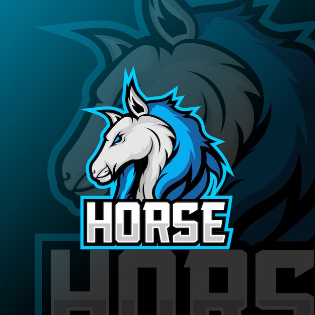 Download Free Horse Mascot Esport Logo Premium Vector Use our free logo maker to create a logo and build your brand. Put your logo on business cards, promotional products, or your website for brand visibility.
