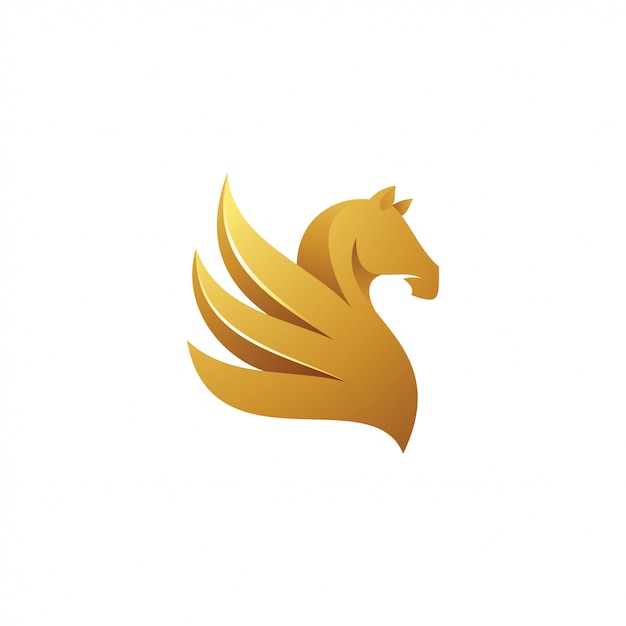 Download Free Horse Wing Pegasus Mascot Logo Premium Vector Use our free logo maker to create a logo and build your brand. Put your logo on business cards, promotional products, or your website for brand visibility.