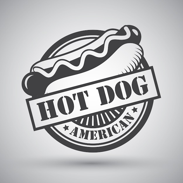 Hot Dog Logo Svg