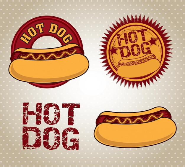 Download Free Hot Dog Premium Vector Use our free logo maker to create a logo and build your brand. Put your logo on business cards, promotional products, or your website for brand visibility.