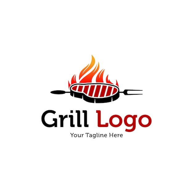 Download Free Hot Grill Logo Templates Premium Vector Use our free logo maker to create a logo and build your brand. Put your logo on business cards, promotional products, or your website for brand visibility.