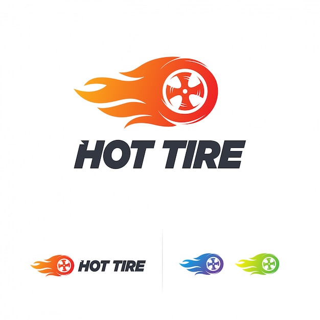 Download Free Hot Tire Logo Premium Vector Use our free logo maker to create a logo and build your brand. Put your logo on business cards, promotional products, or your website for brand visibility.