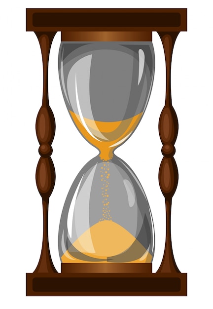 Premium Vector | Hourglass