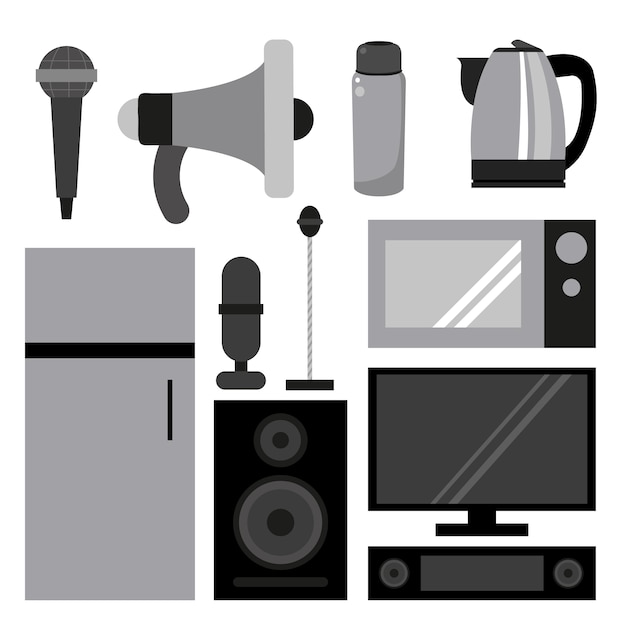 Download Free Download Free House Appliances Collection Vector Freepik Use our free logo maker to create a logo and build your brand. Put your logo on business cards, promotional products, or your website for brand visibility.