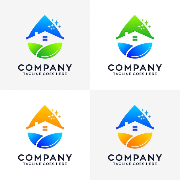 Download Free House Cleaning Logo Premium Vector Use our free logo maker to create a logo and build your brand. Put your logo on business cards, promotional products, or your website for brand visibility.