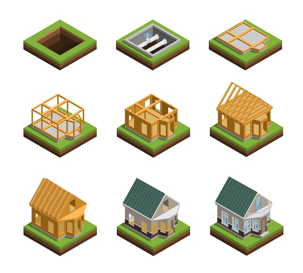 house-construction-icons-set-free-vector