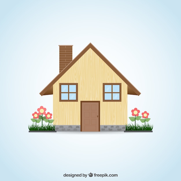 Download Free Vector | House facade