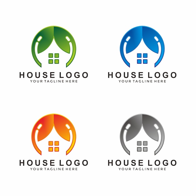Download Free House Logo Design Premium Vector Use our free logo maker to create a logo and build your brand. Put your logo on business cards, promotional products, or your website for brand visibility.
