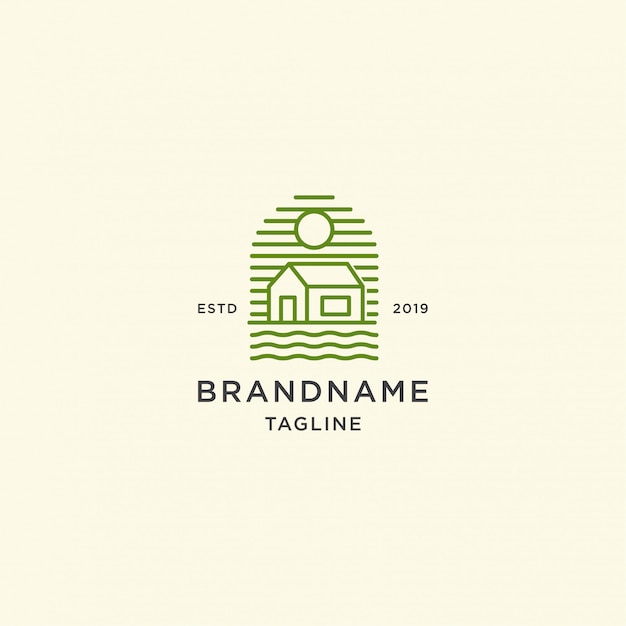 Download Free House Logo Template Illustration Premium Vector Use our free logo maker to create a logo and build your brand. Put your logo on business cards, promotional products, or your website for brand visibility.