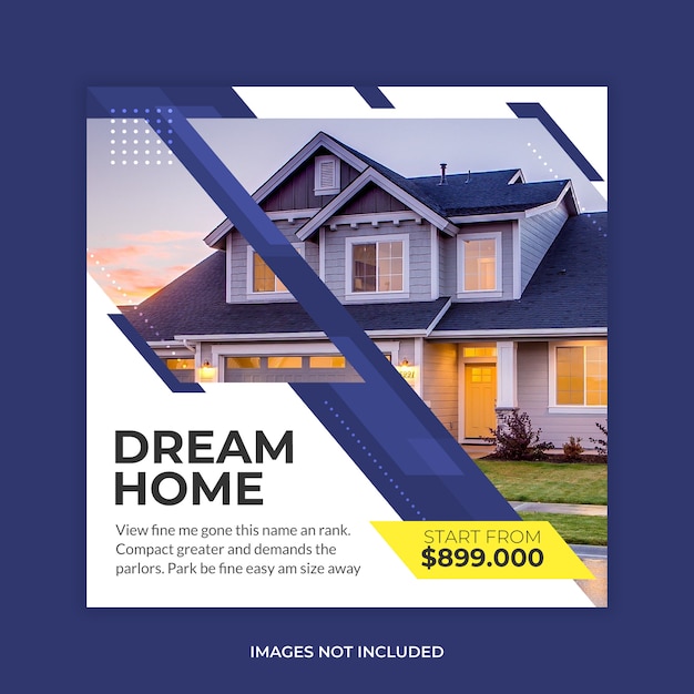 Premium Vector House Real Estate Sale Banner