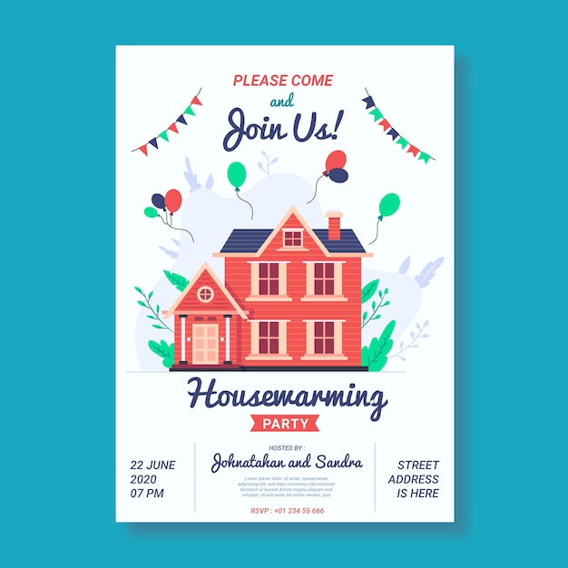 Free 10 Amazing Housewarming Invitation Templates In Psd Eps Ai Ms Word Apple Pages Publisher