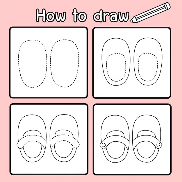 How to draw | Premium Vector