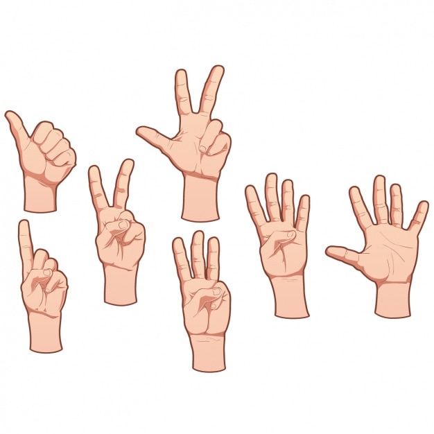 Download Free Vector | Human hands design