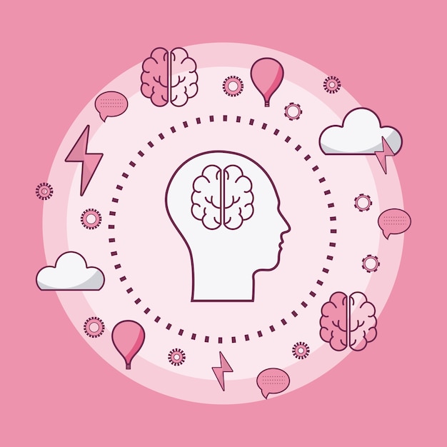 human mind drawing