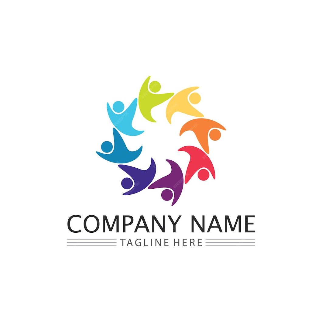 Premium Vector | Human and people logo design community care icon and ...