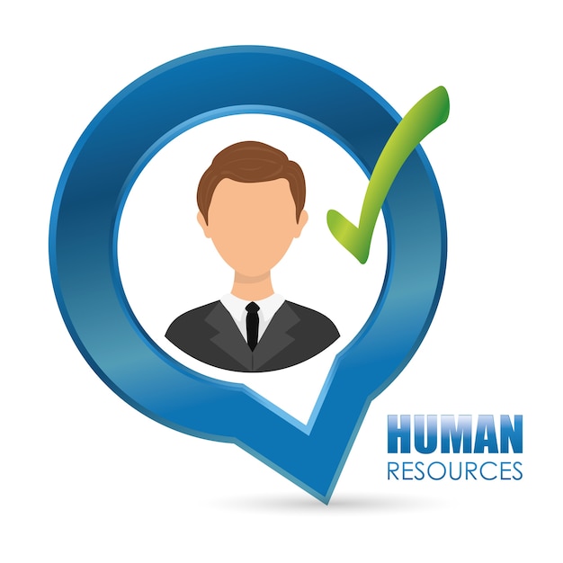 Human resources concept Vector | Premium Download