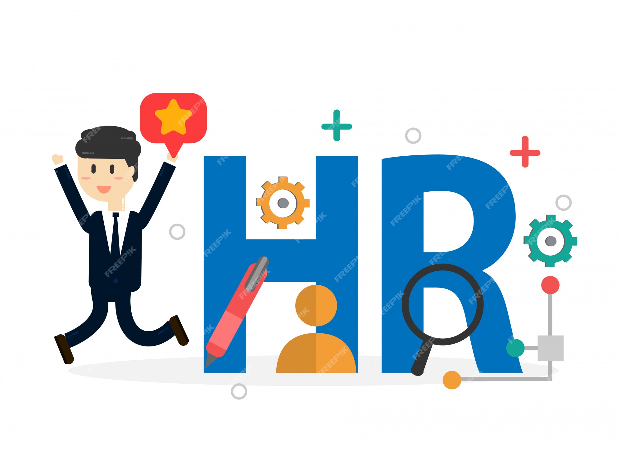 Premium Vector | Human resources