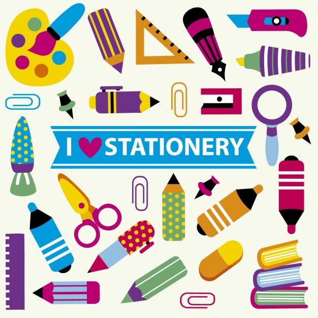 illustration stationery free download