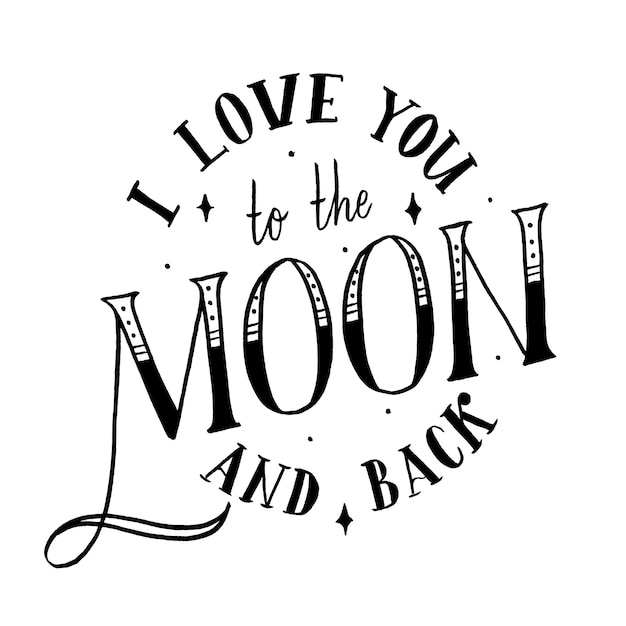Free Free 346 Free Svg Love You To The Moon And Back SVG PNG EPS DXF File