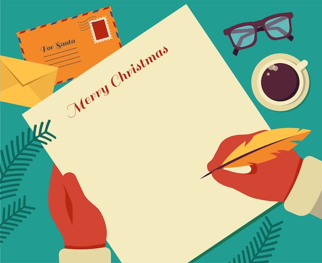 premium-vector-i-wish-you-a-merry-christmas-letter