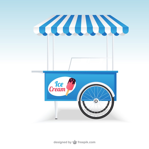 ice cream cart clipart - photo #6