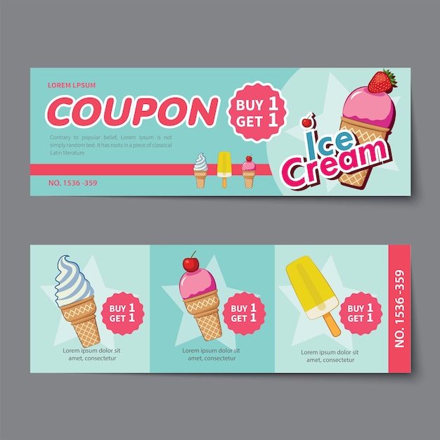 premium-vector-ice-cream-coupon-discount-template-flat-design