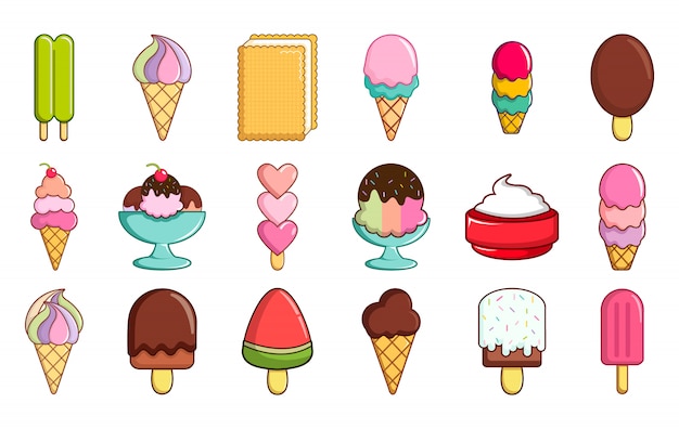 Ice Cream Icon Vector